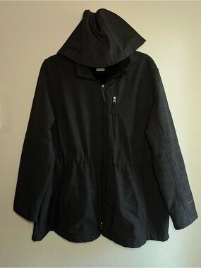 Free Country Black Hooded Jacket